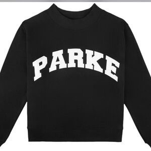 PARKE black L/XL mock neck